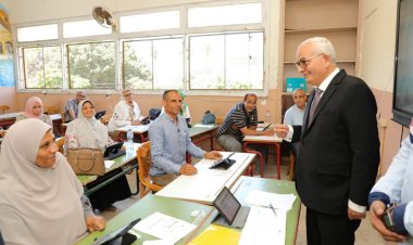 وزير التربية والتعليم يختتم زيارته للإسكندرية بتفقد مقر تقدير الدرجات بالمحافظة