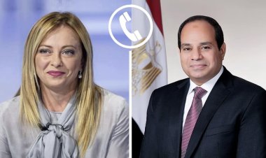 الرئيس السيسي يتلقى اتصالاً هاتفياً من  رئيسة وزراء إيطاليا