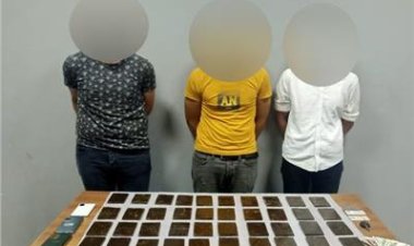 ضبط 3  أشخاص بحوزتهم «4 كيلو حشيش» بمناطق المعصرة والشروق والسلام