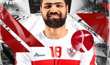 الزمالك يجدد عقد نجم كرة اليد أحمد حسام 3 سنوات
