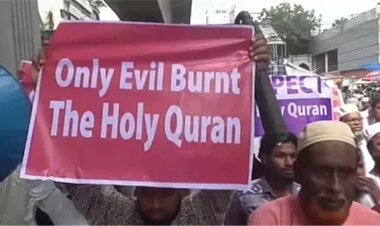 آلاف المحتجين يتظاهرون في بنغلاديش ضد حرق القرآن بـ السويد (فيديو)