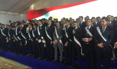 بدء حفل أداء اليمين القانونية للقضاة الجدد بمجلس الدولة