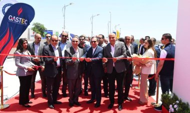 وزير البترول يفتتح محطة وقود متكاملة بالإسكندرية