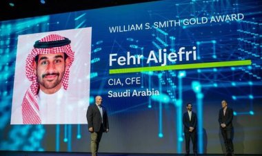 «الجفري» أول عربي يحصد ذهبية جائزة «وليام سميث» للمراجع الداخلي المعتمد