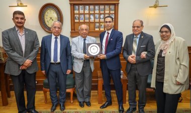 تفاصيل لقاء نقيب المهندسين ونائب رئيس المعهد العربي لعلوم السلامة بدولة الإمارات