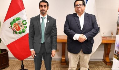 سفير الإمارات لدى بيرو يلتقي وزير الاقتصاد و المالية البيروفي