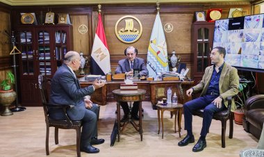 محافظ كفر الشيخ يناقش إقامة منطقة لوجستية زراعية بالتعاون مع وفد إيطالى