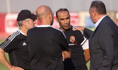 تفاصيل زيارة الخطيب لمران الأهلي قبل مواجهة الزمالك