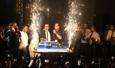 بالصور.. حكيم يشعل حفله بالزمالك