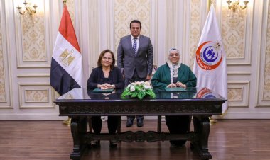 وزير الصحة يشهد توقيع مذكرة تفاهم بين «القومي للطفولة والأمومة والأمانة العامة للصحة النفسية»