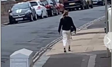 فتاة تثير رعب الناس في المملكة المتحدة