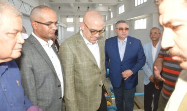 وزير الإسكان: محطة معالجة صرف صحى مدينة الغردقة بطاقة 90 ألف م3 يومياً
