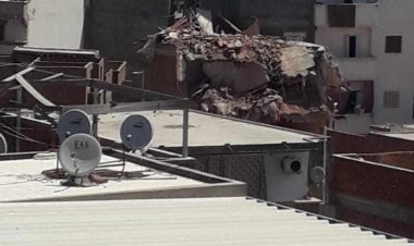 بالأسماء.. 8 مصابين في انهيار عقار سكني برشيد