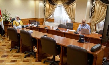 وزيرة التضامن تلتقي رئيس مجلس إدارة جمعية الإرادة للموهوبين من ذوي الإعاقة