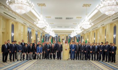 ولي العهد السعودي يستقبل رئيس وزراء اليابان ويعقدان جلسة مباحثات رسمية