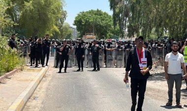 تظاهرة في بغداد ضد سياسة تركيا المائية تجاه العراق