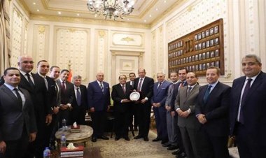 رئيس مجلس القضاء الأعلى يستقبل وزير العدل الأسبق وأعضاء نادى قضاة مصر