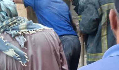 قطع الكهرباء والغاز عن  منطقة العقار المنهار بالخليفة