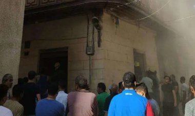 عاجل.. الأجهزة الأمنية تخلي العقارات المجاورة لعقار الخليفة المنهار | صور