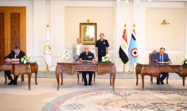 قيادة القوات الجوية توقع بروتوكول تعاون مع وزارة البيئة