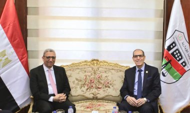 رئيس هيئة النيابة الإدارية يستقبل وكيل أول مجلس النواب لتقديم التهنئة