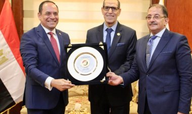 رئيس هيئة النيابة الادارية يستقبل أعضاء مجلس إدارة الهيئة الوطنية للانتخابات