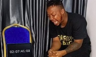 إصابة يوتيوبر بعمى مؤقت حاول أن يكسر الأرقام القياسية