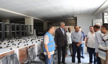 محافظ المنيا يكلف نائبه بمتابعة التجهيزات النهائية للمجمعات الخدمية