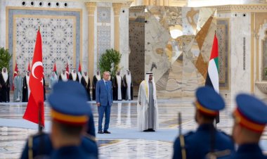 مراسم استقبال رسمية لرئيس تركيا في الإمارات