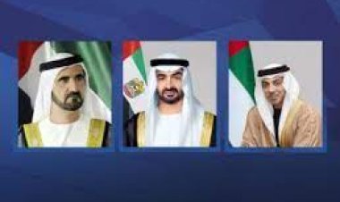 رئيس دولة الإمارات ونائباه يتلقون برقيات تهنئة بالسنة الهجرية الجديدة