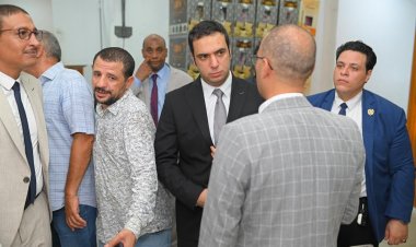 تفاصيل زيارة رئيس حزب «صوت الشعب» لمصانع الغزل والنسيج بالمحلة (صور)