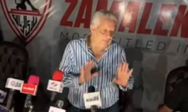 إنهاء مؤتمر مرتضى منصور بنادي الزمالك بعد انقطاع الكهرباء | صور