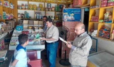 ١٥٦ محضرًا تموينياً خلال حملات رقابية على الأسواق في ٤ مراكز بالمنيا