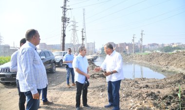 محافظ الغربية يتفقد مشروعات الرصف والتطوير بالمحلة وكفر الزيات