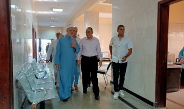 محافظ الشرقية يُفاجئ مجلس مدينة القرين.. ويتفقد عيادة التأمين الصحي