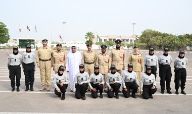 عبدالله المري يشهد تخريج دورة «الاستيقاف والضبط للعنصر النسائي»