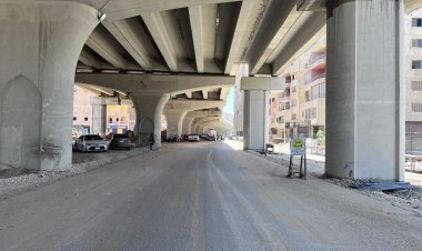 رئيس الجهاز المركزى للتعمير يتفقد أعمال تنفيذ مشروع محور عمرو بن العاص الحر بالجيزة