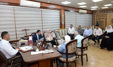 محافظ الدقهلية يترأس لجنة القيادات لاختبارات واجراء المقابلات للمتقدمين لشغل عدد من الوظائف