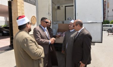 محافظ الدقهلية يشهد استلام الدفعه 29 من لحوم الأضاحي