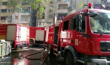 إخماد حريق داخل مبنى في وسط البلد دون وقوع إصابات