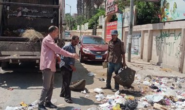 رفع 300رطن مخلفات صلبة و 750 طن قمامة في المنصورة