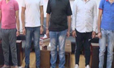 القبض على 5 أشخاص لقيامهم بسرقة سيارة وسبائك ذهبية بمنطقتى 15 مايو وحدائق القبة
