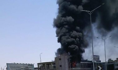 اخماد حريق مبنى بمنطقة القاهرة الجديدة دون وقوع إصابات