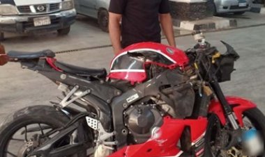 ضبط طالب ظهر فى فيديو يؤدى حركات استعراضية بموتوسيكل في القاهرة 