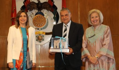 تكريم المنتج محسن جابر فى مهرجان جرش بدورته الــ 37