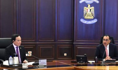 رئيس الوزراء: الحكومة تتطلع إلى تعزيز التبادل التجاري بين مصر وفيتنام