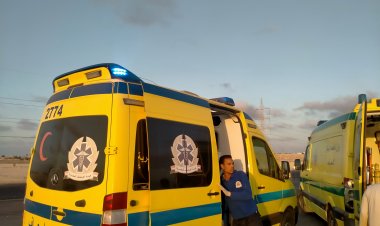 عاجل.. إصابة «10» أشخاص في حادث مروع على «الطريق الوسطي»