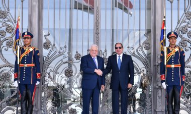 الرئيس السيسي يستقبل الرئيس عباس أبو مازن ومباحثات بين الجانبين حول القضية الفلسطينية