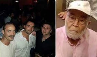 حسن يوسف باكيًا خلال تشييع جثمان ابنه: ««كان بيسابق.. وغرق في مترين ميه»