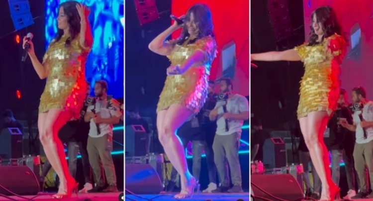 شاهد رقص روبي في الساحل الشمالي على أغنية «مع السلامه باي باي» (فيديو)